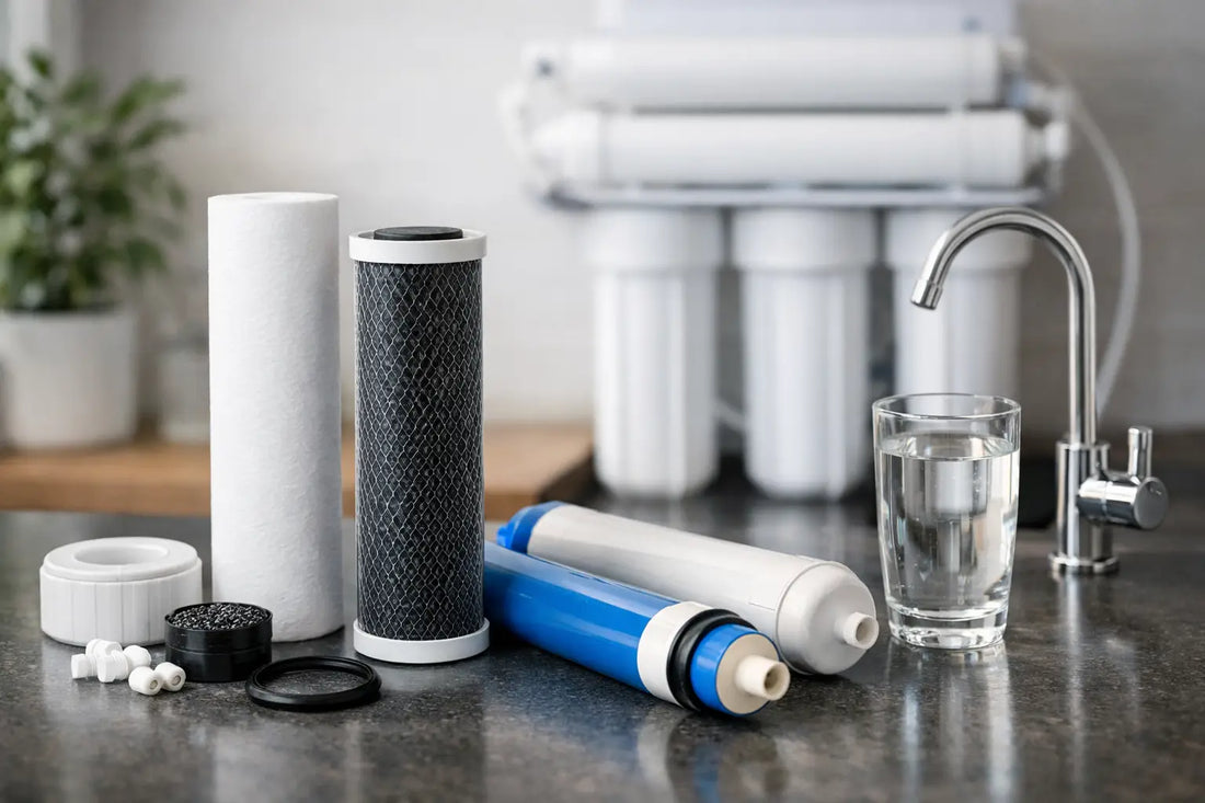 Cómo elegir repuestos para purificador de agua