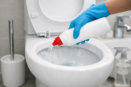 Cómo usar sarricida líquido en baño sin dañarlo