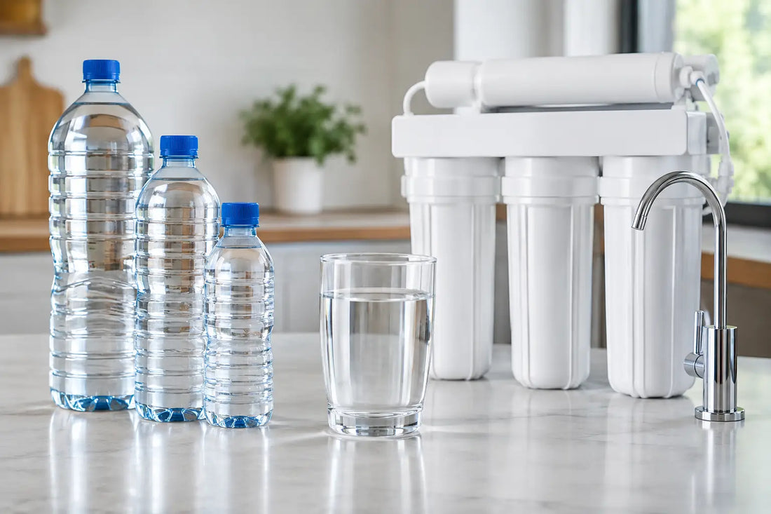 Agua embotellada versus ósmosis: ¿qué conviene?