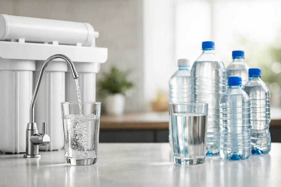 Ósmosis inversa versus agua embotellada: ¿qué eliges?