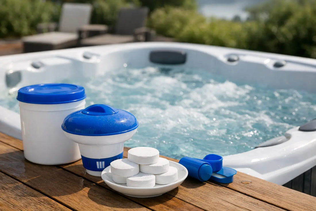 Pastillas de cloro para jacuzzi: cómo usarlas
