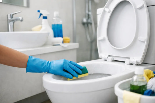 Limpieza profunda de baño paso a paso eficaz
