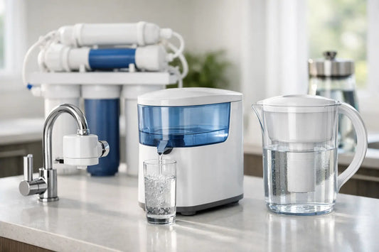 Comparativa de purificadores de agua para casa
