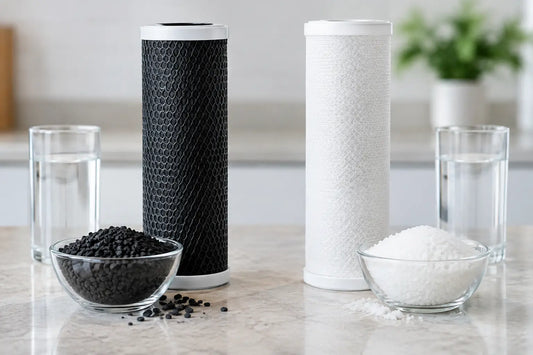 Filtro carbón versus sedimentos: cuál necesitas