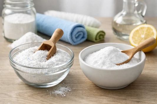 Percarbonato versus bicarbonato para limpieza