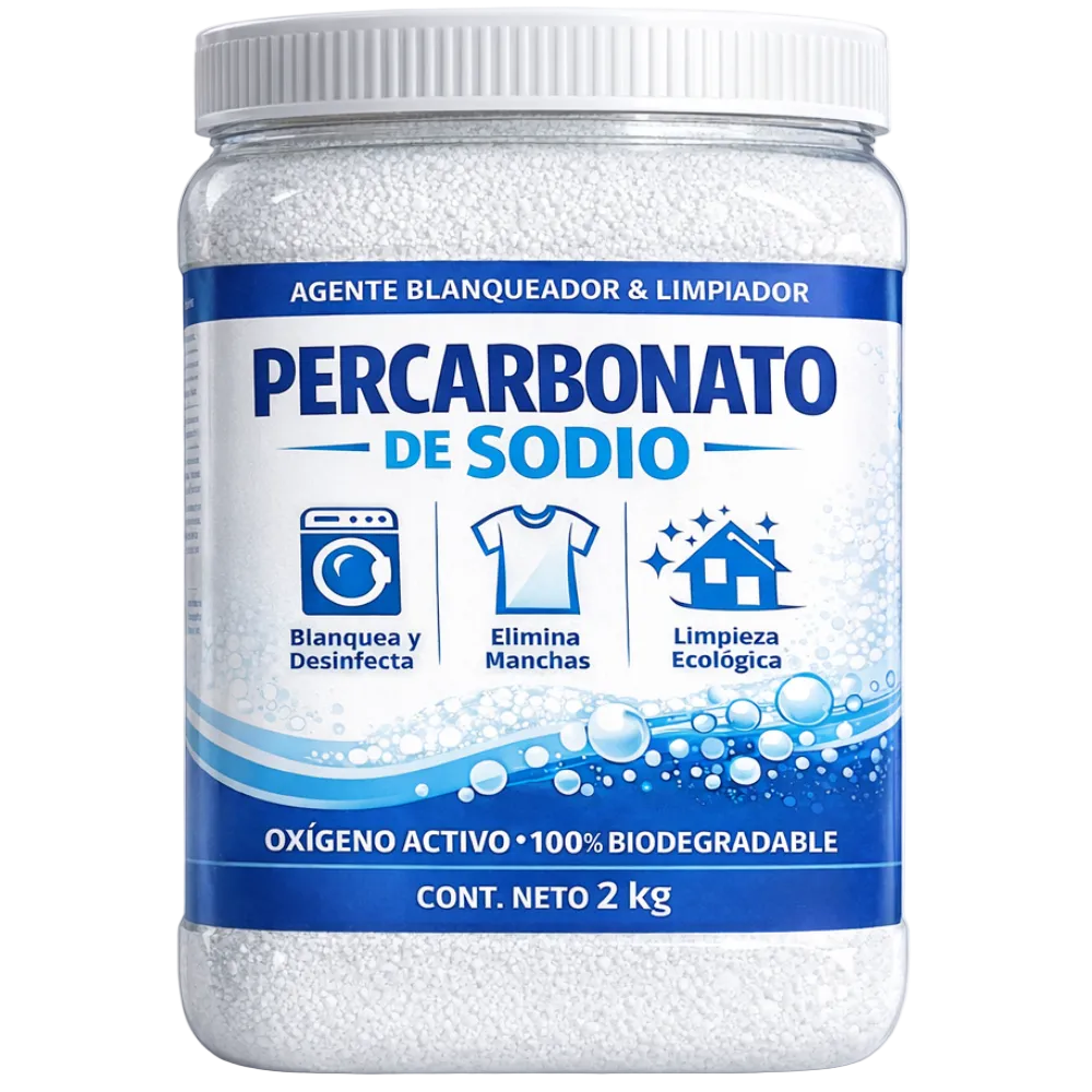 Percarbonato de Sodio | Oxígeno Activo en Polvo para Limpieza