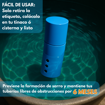 Sistema Antisarro para Cisterna Industrial de 2,500 a 10,000 L