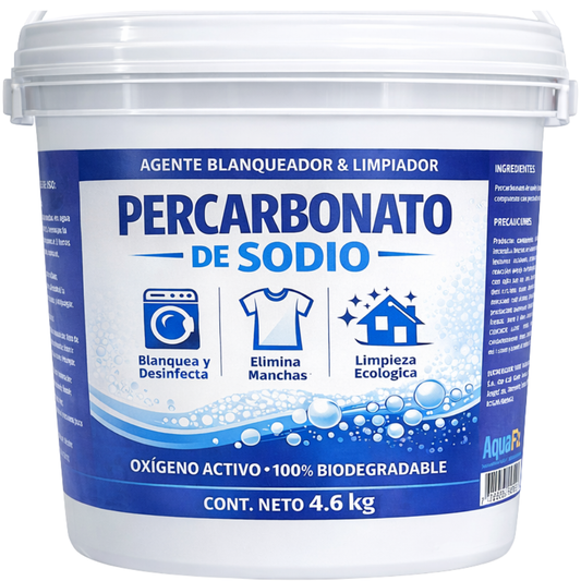 Percarbonato de Sodio 4.6 Kg | Oxígeno Activo en Polvo para Limpieza