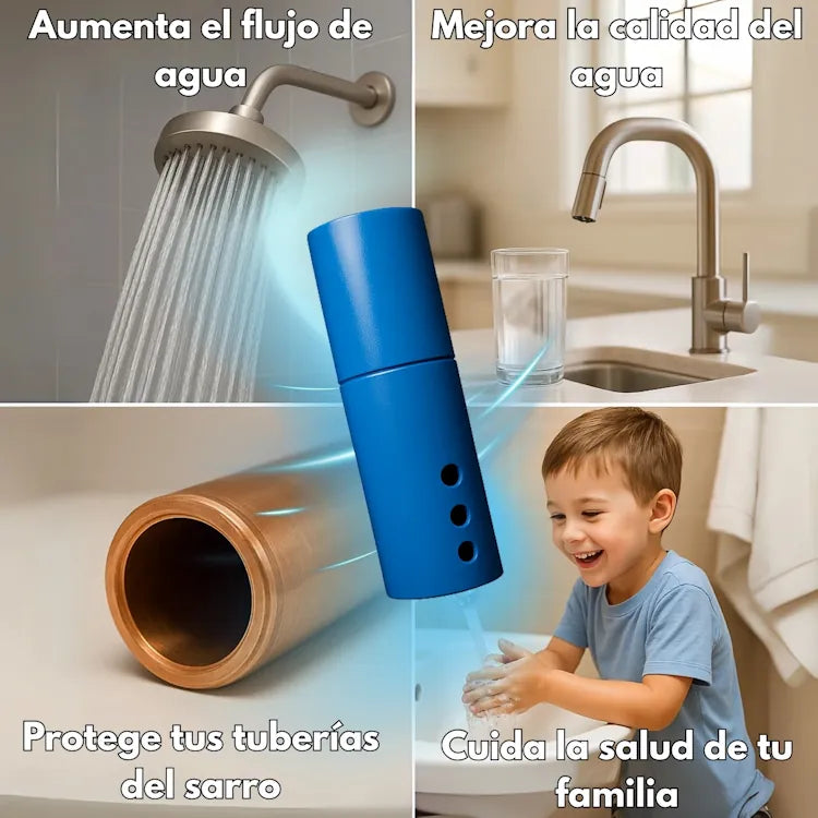 Sistema Dual Antisarro y Desinfectante Para Tinaco de 450 a 1,100 L