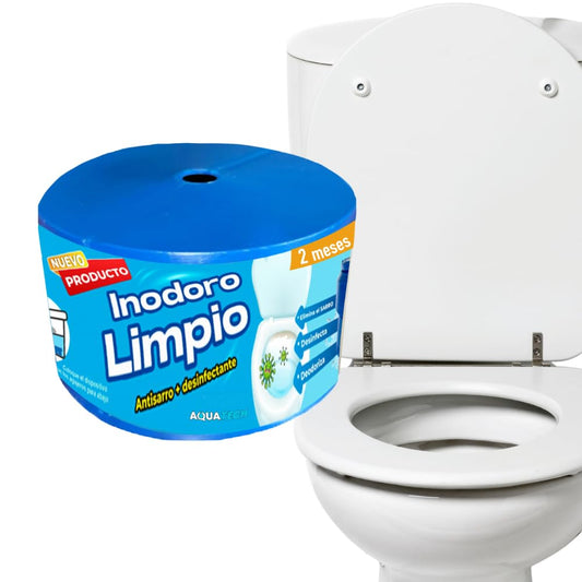 WC Limpio Sistema Antisarro y Desinfectante de Inodoro 2 Meses