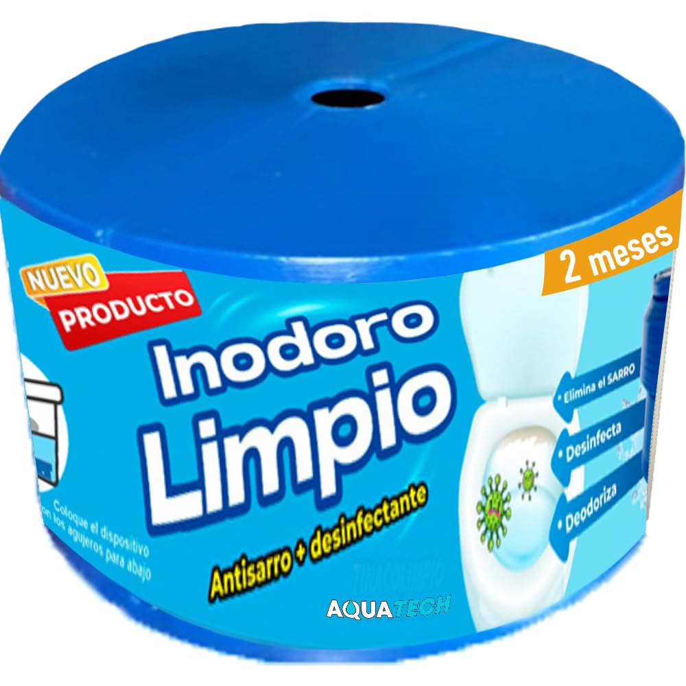 WC Limpio Sistema Antisarro y Desinfectante de Inodoro 2 Meses