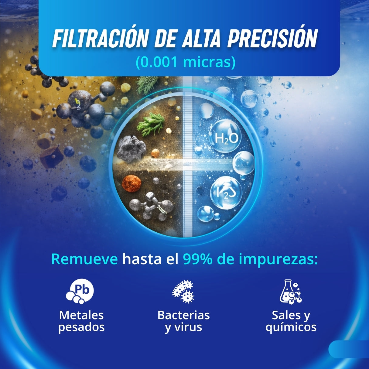 PURIKOR SISTEMA OSMOSIS INVERSA 6 ETAPAS