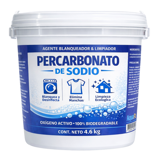 Percarbonato de Sodio 4.6 Kg | Oxígeno Activo en Polvo para Limpieza