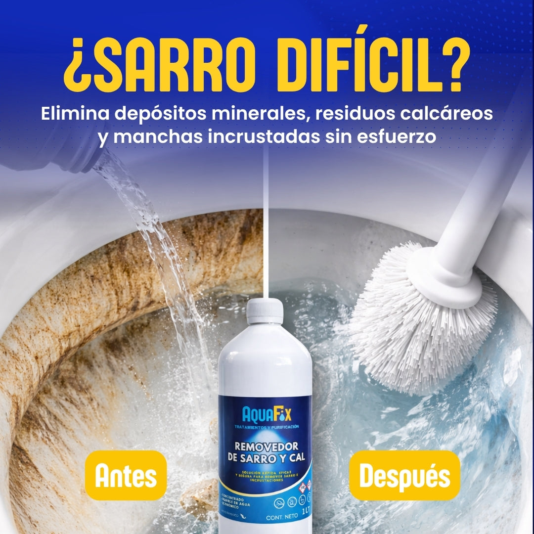 Removedor de Sarro Concentrado. Sarricida Limpieza Efectiva de Baño 1L