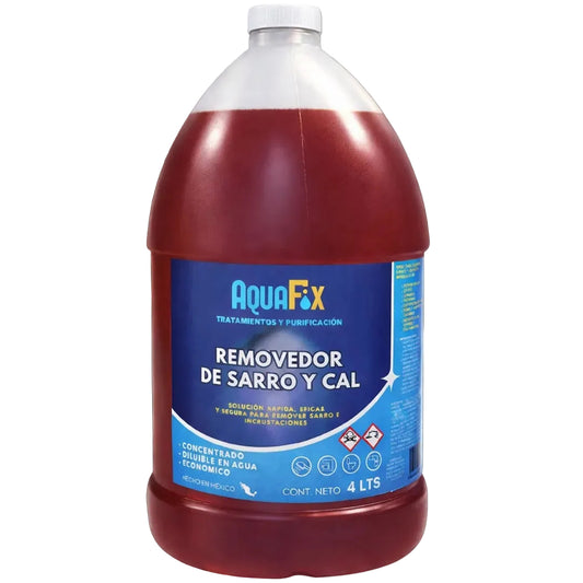 Removedor de Sarro Concentrado. Sarricida 4 LITROS. Limpieza Efectiva