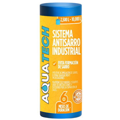 Sistema Antisarro para Cisterna Industrial de 2,500 a 10,000 L