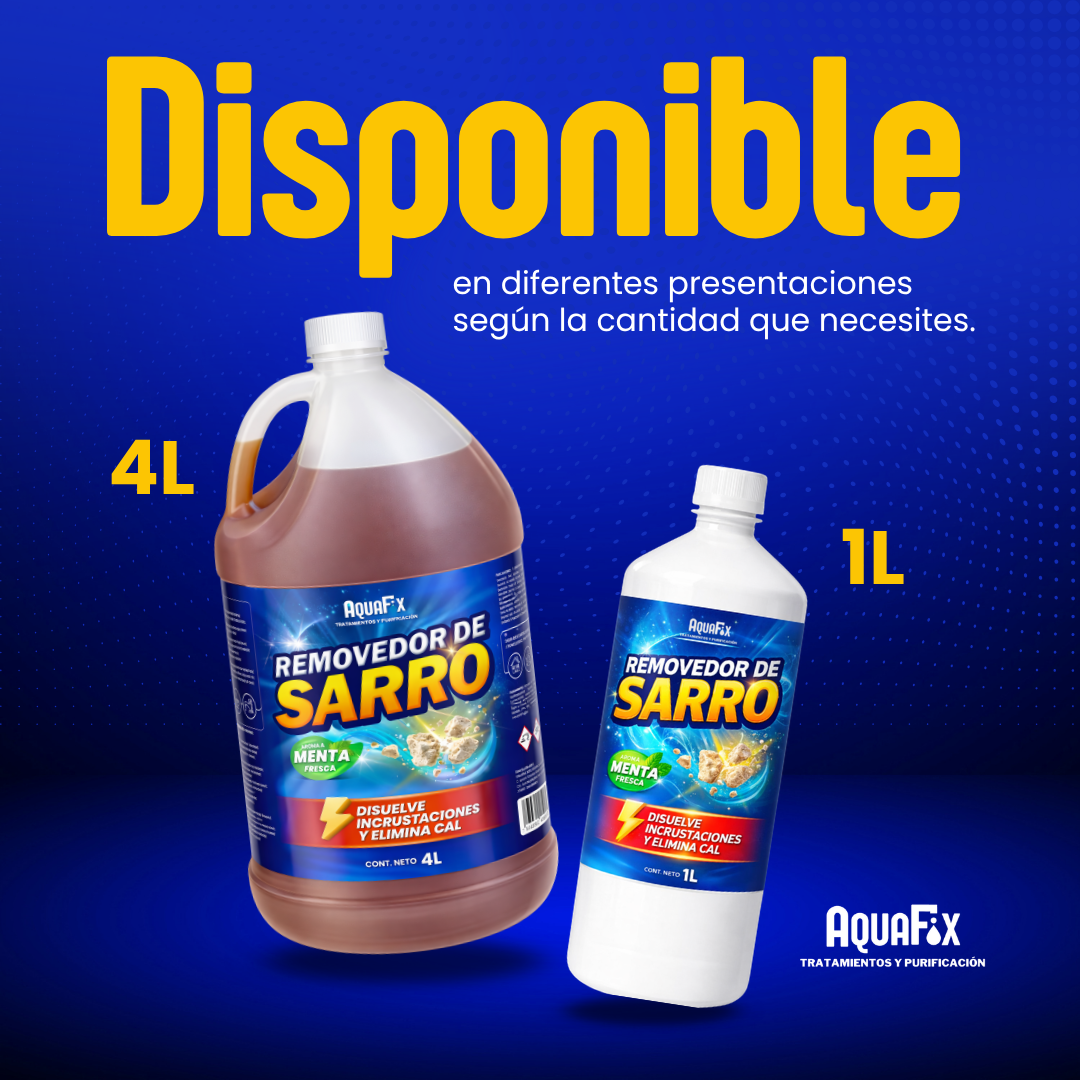 Removedor de Sarro Concentrado. Sarricida Limpieza Efectiva de Baño 1L